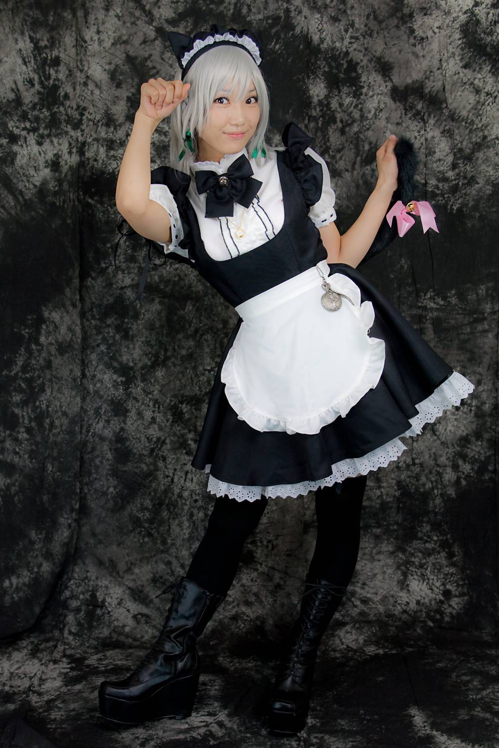 cosplay女佣扮相美女套图 c77 Sakuya Izayoi　(2)